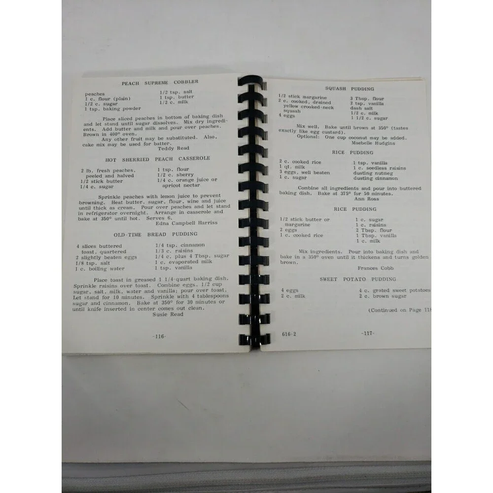Community Favorites Cookbook 1982 Halifax United Methodist Women Constitution NC